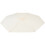 2Pcs White Rainproof Polyester Canopy Replacement for Patio Umbrella 3