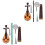 8Stk Alte Musikinstrumente Deko, Mini Accessoires 8