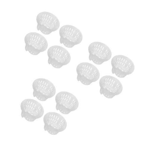 12Pcs Compact Mesh Net Cups for Hydroponics Indoor Outdoor Planting 2