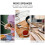 4Pièces Repose-Couverts Acier Inoxydable Décor Cuisine 10