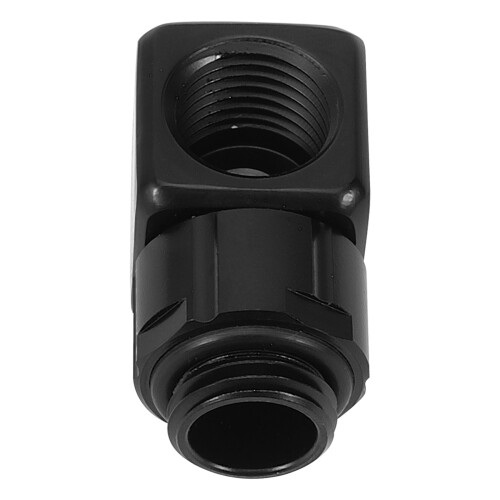 3Pcs Lightweight Black Brass Water Cooling System Rotary Connectors 1