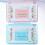 Make-Up Wattepads, Einweg Gesichtspflege Blau Rosa 3