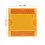 2Pcs Yellow Plastic Reflective Road Markers Enhanced Visibility Safety 2