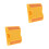 2Pcs Yellow Plastic Reflective Road Markers Enhanced Visibility Safety 8
