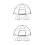 6Pièces Couvre-Detecteurs Acier Inox Protection Cuisine Argent 4