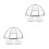 6Pièces Couvre-Detecteurs Acier Inox Protection Cuisine Argent 7