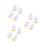480Pcs Universal Electric Eraser Refills Assorted Color Supplies Set 10