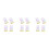 480Pcs Universal Electric Eraser Refills Assorted Color Supplies Set 11