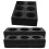 6Pièces Support Boissons Portable Noir En Mousse Pour Café 2
