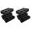 6Pièces Support Boissons Portable Noir En Mousse Pour Café 4