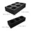6Pièces Support Boissons Portable Noir En Mousse Pour Café 9
