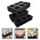 6Pièces Support Boissons Portable Noir En Mousse Pour Café 10