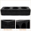 6Pièces Support Boissons Portable Noir En Mousse Pour Café 11