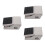 3Pcs White Iron Foot Pedal Controller Valve for Pneumatic Devices 8