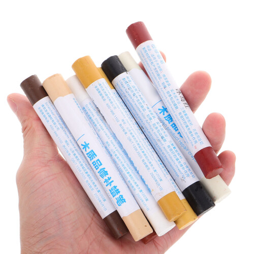 36Pièces Kit Réparation Scratch Cire Portable Couleurs Variées 2