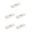 5Pcs Wooden Pregnancy Test Holder Box White Sturdy Keepsake Container 4