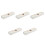 5Pcs Wooden Pregnancy Test Holder Box White Sturdy Keepsake Container 5