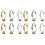 12Pièces Bases Clips Boucles D’oreilles DIY Métal Durable 2