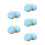 10Pièces Support Épingles Bleu Velours, Croix 8