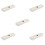 5Pcs Wooden Pregnancy Test Holder Box White Sturdy Keepsake Container 9