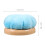 10Pièces Support Épingles Bleu Velours, Croix 10