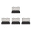 4Pcs Lightweight Hairdressing Storage Box with Double-Sided Design 4