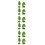 12Pièces Mini Arbres Plastique Vert Pour Scènes Train Diorama 9