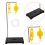2Ensembles Kit Expérimentale Poulies Mécaniques ABS Et Fer 11