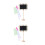 16Pièces Mini Tableau Noir Bois Pour Décorations Mariage 9