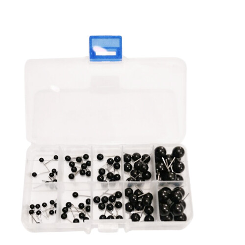 300Pièces Artisanat Noir Pour Jouets Faits Main Peluches 1