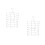 2Pcs Space Saving 8-Layer Bra Holder Organizer Silver Stainless Steel 9