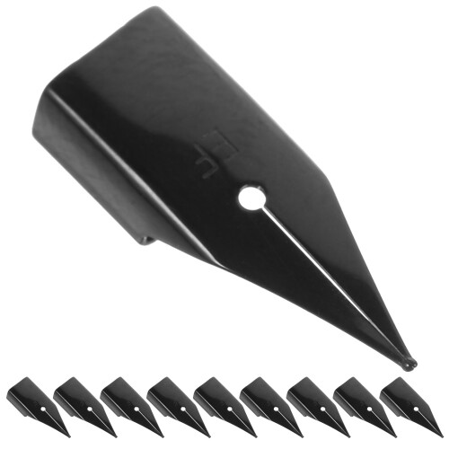 20Pièces Plumes De Remplacement En Acier Noir Pour Stylo 2