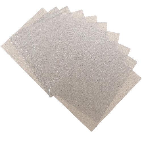 40Pcs Microwave Waveguide Cover Oven Guard Silver Insulation Sheet 2