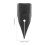 20Pièces Plumes De Remplacement En Acier Noir Pour Stylo 9