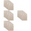 40Pcs Microwave Waveguide Cover Oven Guard Silver Insulation Sheet 8