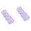 2Pcs Purple Clothes Organizer Bag Hanging Storage Net Foldable 3-Layer 9