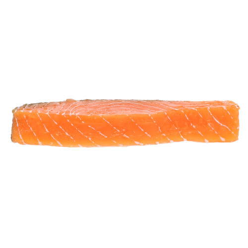 2Pcs Durable Simulation Salmon Slice Plastic Restaurant Photo Prop 1