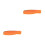 2Pcs Durable Simulation Salmon Slice Plastic Restaurant Photo Prop 6