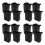 16Pcs Black Plastic Aquarium Plant Holders Hanging Planters 4