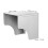 2Pièces Protection Murale Inox Durable Résistante Argent 3
