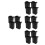 16Pcs Black Plastic Aquarium Plant Holders Hanging Planters 8