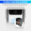 2Pièces Protection Murale Inox Durable Résistante Argent 8