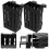 16Pcs Black Plastic Aquarium Plant Holders Hanging Planters 10