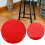 2Pièces Assise Plastique Rouge Pour Canteen 6