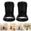 6Pcs Black Plastic Shaving Tool Stand Space-Saving Beard Brush Holder 10