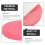 8Pcs Red Drum Protector Pads Easy Wash Drum Set Reinforcement Stickers 6