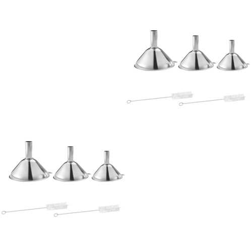 2Sets Küchen Aus Mit Bürste, Langlebig, Silber 1