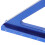 2Pièces Outils De Mesure Angle 45/90 Bleu Aluminium Pour Menuiserie 11