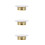 3Pcs Multi Metal Fire Sprinkler Covers Wall-Mounted Ceiling Protector 7