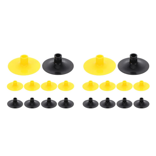 48Pièces Pointes Ventouses Flexibles Multicolores Pour Loisirs 2